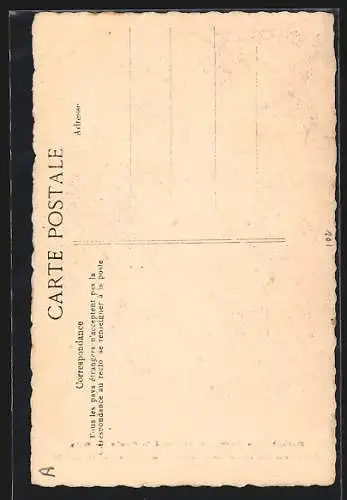 AK Noirlac, Abbaye, Entrée de la Chapelle avec les Petits Chanteurs à la Croix de Bois