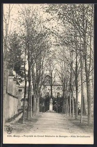 AK Ouzy, Propriété du Grand Séminaire de Bourges, Allée St-Guillaume