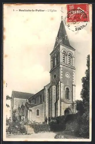 AK Saulzais-le-Potier, L`Église