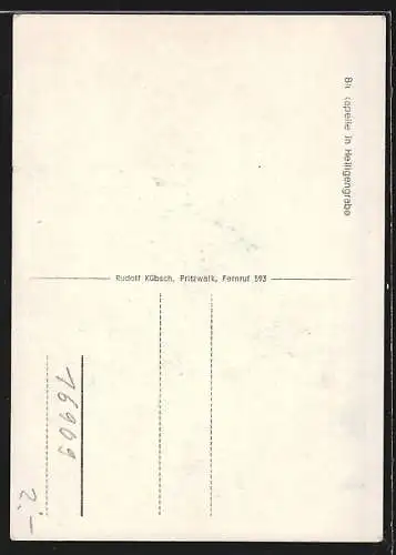 AK Heiligengrabe, Blick zur Kapelle