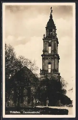 AK Potsdam, an der Garnisonkirche