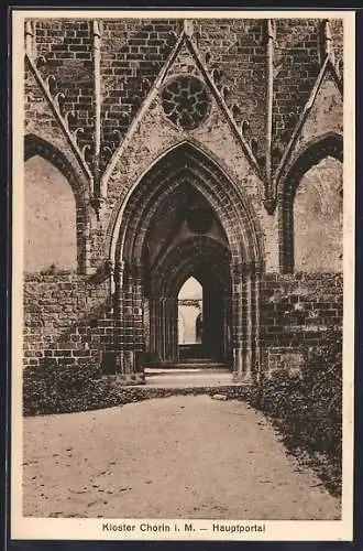 AK Chorin i. M., Kloster, Hauptportal