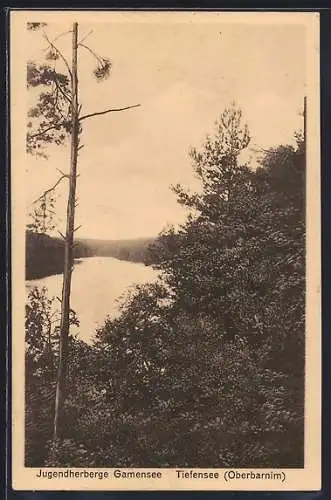 AK Tiefensee /Oberbarnim, Jugendherberge Gamensee