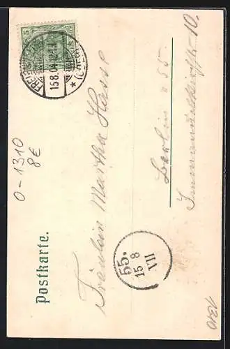 AK Freienwalde a. O., Bismarckturm