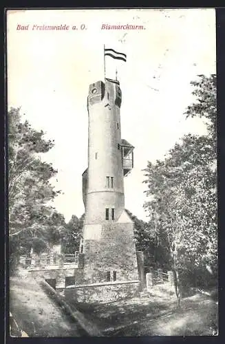 AK Bad Freienwalde, Bismarckturm