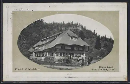 AK Mulden, Gasthof im Rahmen