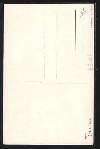 Künstler-AK sign. F. Bersch: Berliner Typen, Strassenreiniger