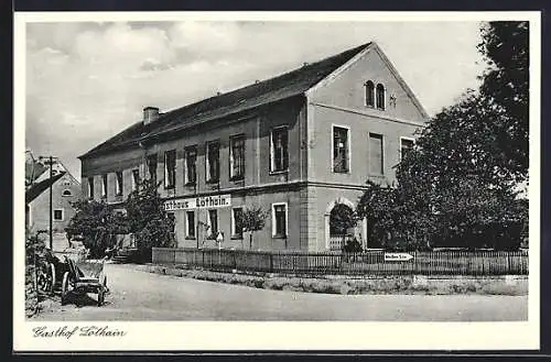 AK Meissen / Elbe, Der Gasthof Löthain