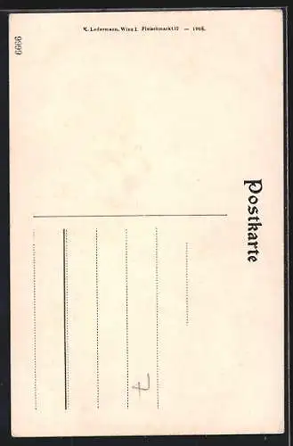 AK Weitenegg an der Donau, Ruine mit Donaupartie