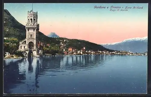 AK Gardone /Lago di Garda, Torre Ruhland, Fasano