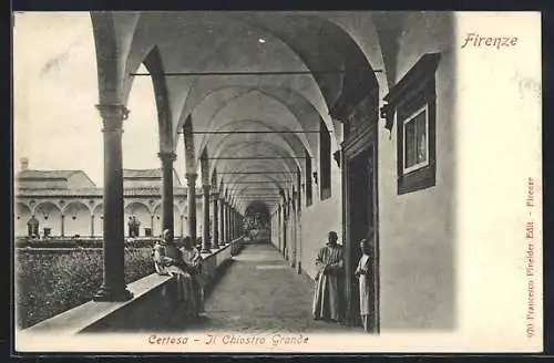 AK Firenze, Certosa, Il Chiostro Grande