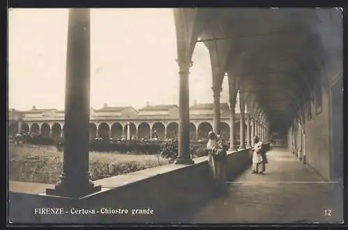 AK Firenze, Certosa, Chiostro grande