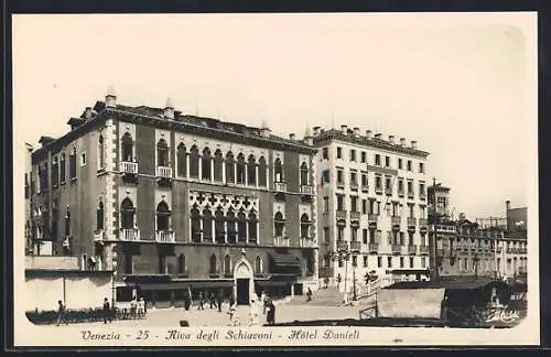 AK Venezia, Riva degli Schiavoni, Hotel Danieli