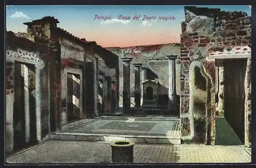 AK Pompei, Casa del Poeta tragico