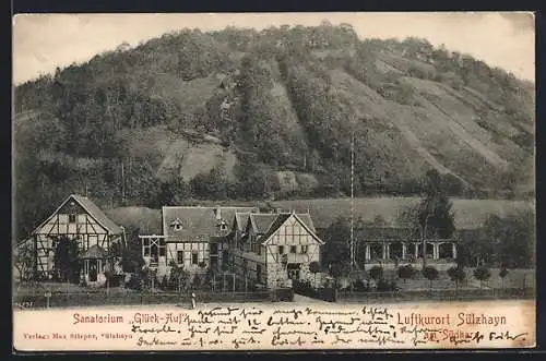 AK Sülzhayn am Südharz, Sanatorium Glück-Auf