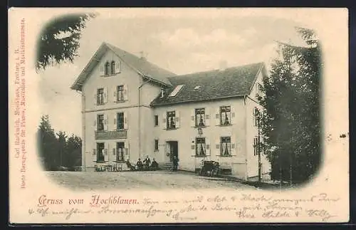 AK Badenweiler /Schwarzwald, Kur-Hotel Hochblauen, Bes. K. Stenlin