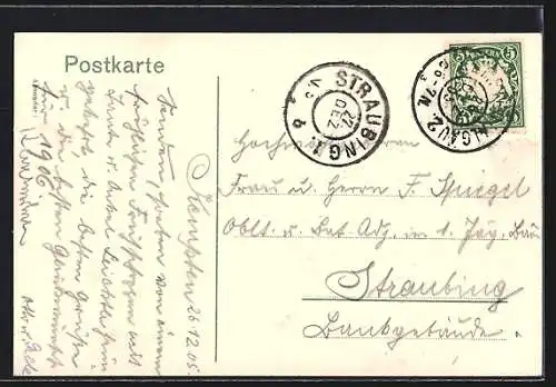 AK Kempten i. Allgäu, Partie an der St. Lorenzkirche