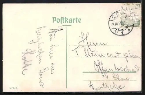 AK Köln-Lindenthal, Waldschenke im Stadtwald