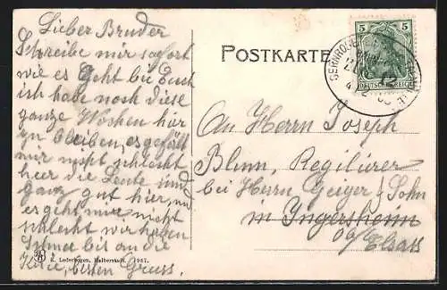 AK Silberhütte / Ostharz, Ortsansicht aus der Vogelschau
