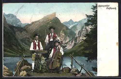 AK Appenzell, Appenzeller Dorfmusik, Trachtenkapelle