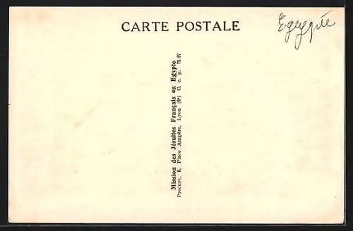 AK Missionar, A la Porte d`un Gourbi, Le Pere Khoury benit l`eau