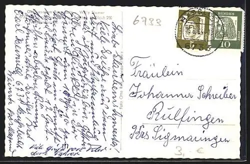 AK Hassloch /Pfalz, Gasthaus am Rennplatz, Pferde-Rennbahn