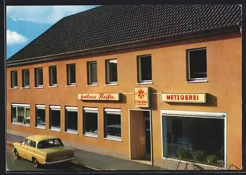 AK Stadtschwarzach, Gasthof & Metzgerei - Stern, Bes.: Josef & Helga Pfeiffer