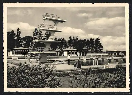 AK Wolfsburg / Fallersleben, Schwimmstadion, Sprungturm