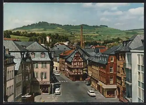 AK Kirn an der Nahe, Marktplatz mit Kaisers-Geschäft