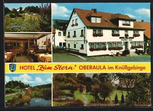 AK Oberaula im Knüllgebirge, Hotel zum Stern