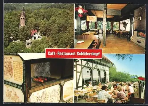 AK Wiesbaden, Restaurant-Waldcafe Schläferskopf