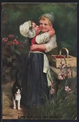 Künstler-AK sign. H. Susemihl: Du bist doch der Beste