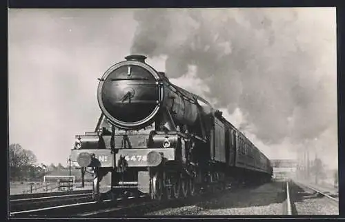 AK L. N. E. R. up Kings Cross express, Class A10 4-6-2 No. 4479 Robert the Devil, englische Eisenbahn