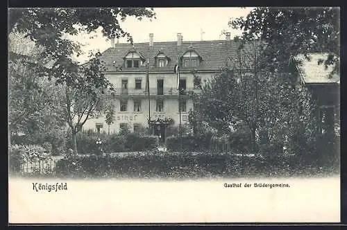 AK Königsfeld / Baden, Gasthof der Brüdergemeinde