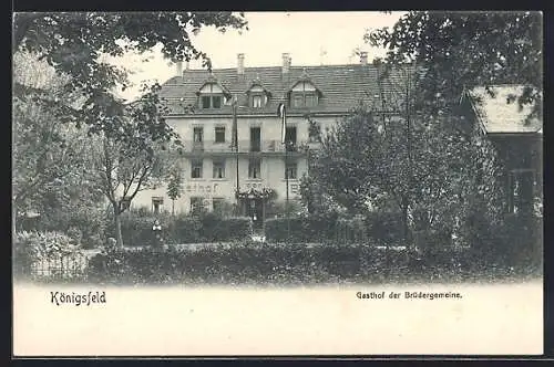 AK Königsfeld / Baden, Gasthof der Brüdergemeinde