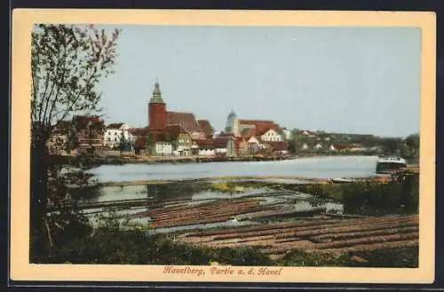 AK Havelberg, Partie an der Havel