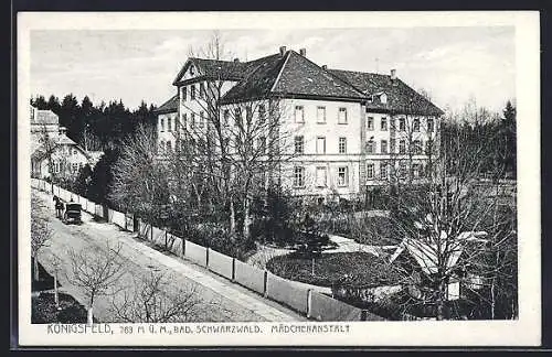 AK Königsfeld / Baden, Blick auf die Mädchenanstalt