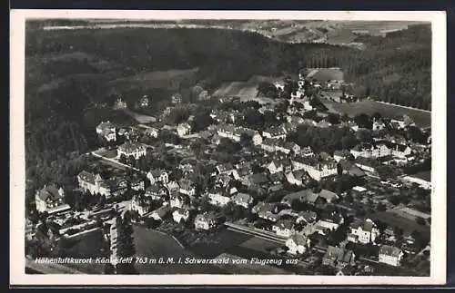 AK Königsfeld / Schwarzwald, Ortsansicht aus der Vogelperspektive