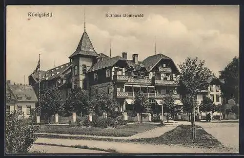 AK Königsfeld / Baden, Kurhaus Doniswald