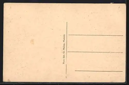 AK Malmédy, Restaurant des Ruines de Reinhardstein