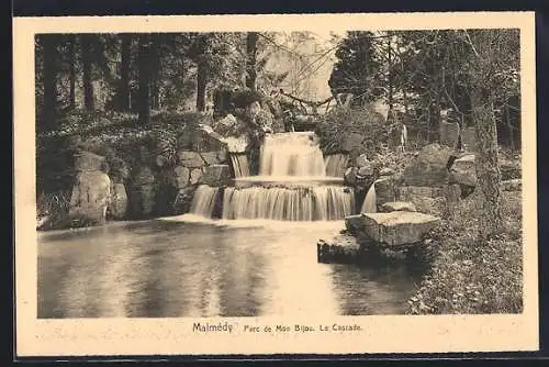AK Malmédy, Parc de Mon Bijou, la Cascade
