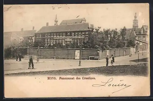 AK Mons, Pensionnat des Ursulines