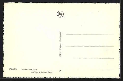 AK Marchin, Monument aux Morts