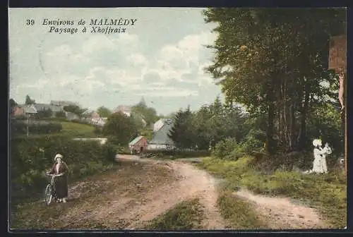 AK Xhoffraix /Malmédy, Paysage
