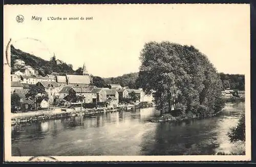 AK Méry, L`Ourthe en amont du pont
