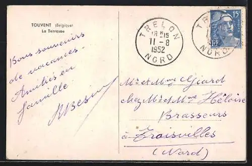 AK Sivry-Rance, Touvent, La Terrasse