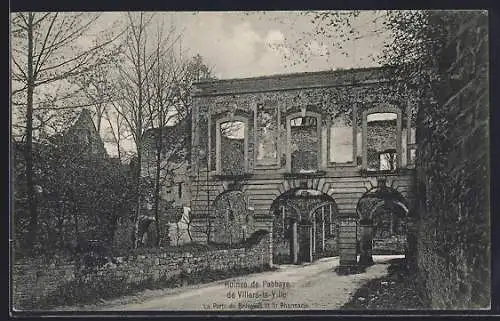 AK Villers-la-Ville, Ruines de l`abbaye