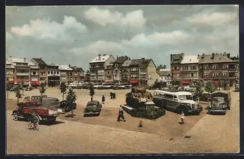 AK Bastogne, Place Général Mac Auliffe avec le Tank