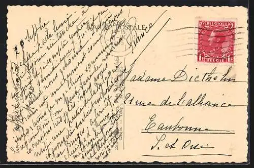 AK Lustin-sur-Meuse, Panorama du Frappe-Cul