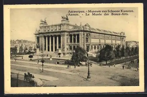 AK Anvers, Le Musée des Beaux-Arts